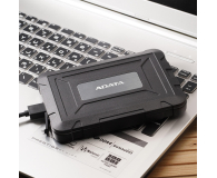 ADATA Obudowa do dysku 2.5" ED600 (USB 3.1, czarny) - 436649 - zdjęcie 5